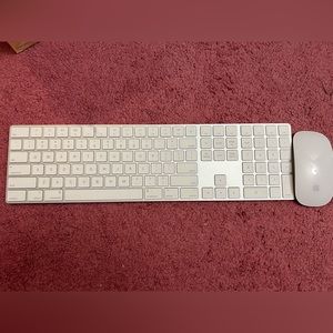 Apple Magic Keyboard and Mouse